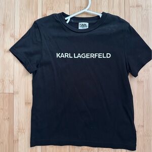 Karl Lagerfeld Black T-Shirt